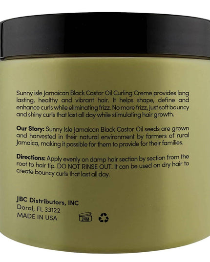 Sunny Isle Shea Coconut Curling Crème 16oz