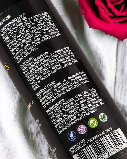 Lion Locs Advanced Rosewater - VEGAN