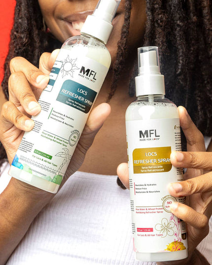 Locs Rose-Water Refresher Spray | 8 oz
