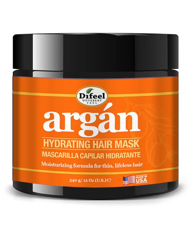 Difeel Argan Hydrating Hair Mask 12 oz