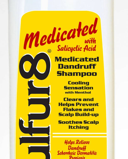 Sulfur8- Medicated Dandruff Shampoo 7oz