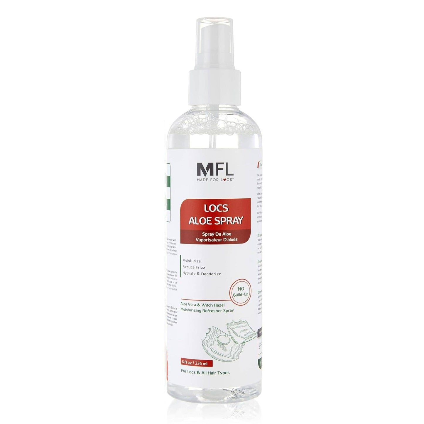 MFL Locs Vegan Aloe Refresher Spray 8 oz