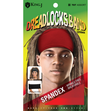 Spandex Dreadlocks Band / Assort