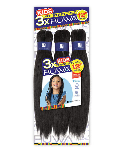 Kids Pre-Stretched 3X Ruwa 12" Color: 2