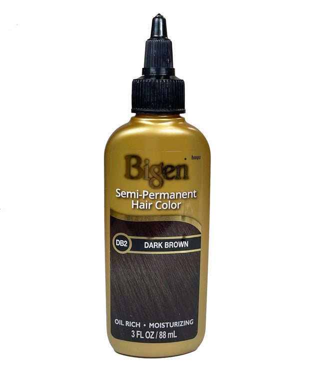 Bigen Semi Permanent Hair Color DB2 Dark Brown 3 Oz