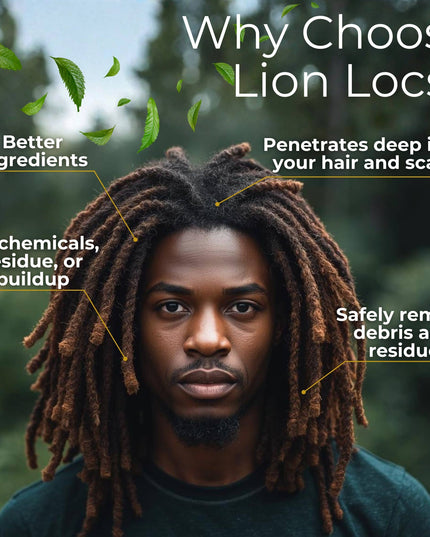 Lion Locs Co-Wash Shampoo / Leave-In Conditioner - VEGAN
