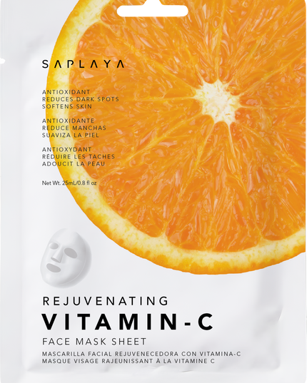 Saplaya - K-Beauty Vitamin-C 10pc Face Mask Pack