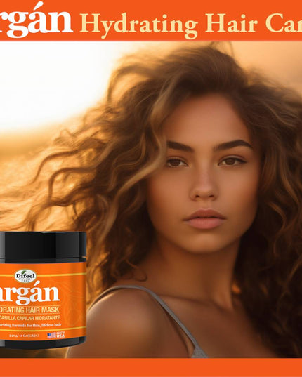 Difeel Argan Hydrating Hair Mask 12 oz