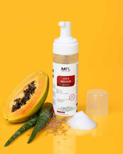 Locs Styling Flaxseed Mousse | 7 oz