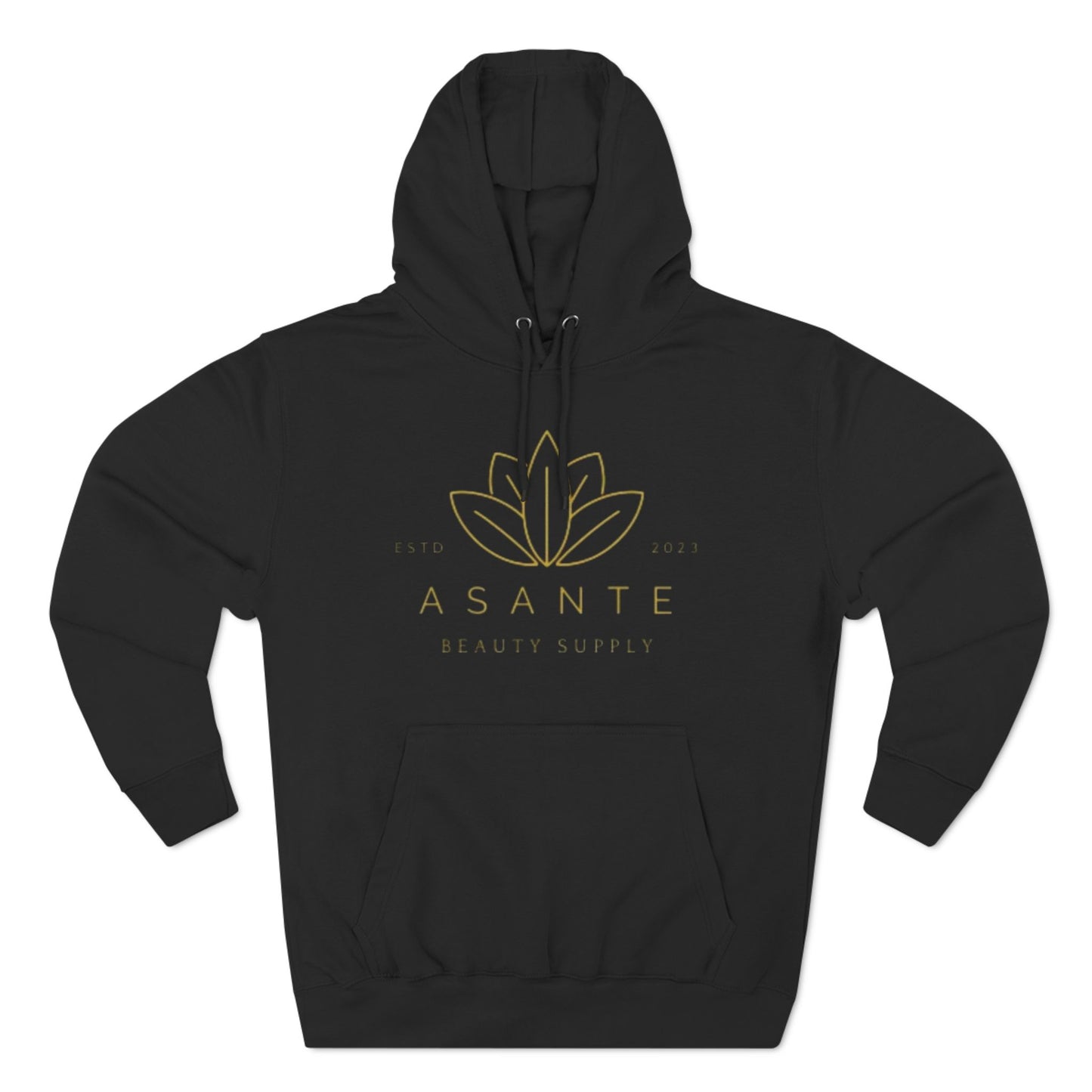 Asante Beauty Supply- Three-Panel Fleece Hoodie