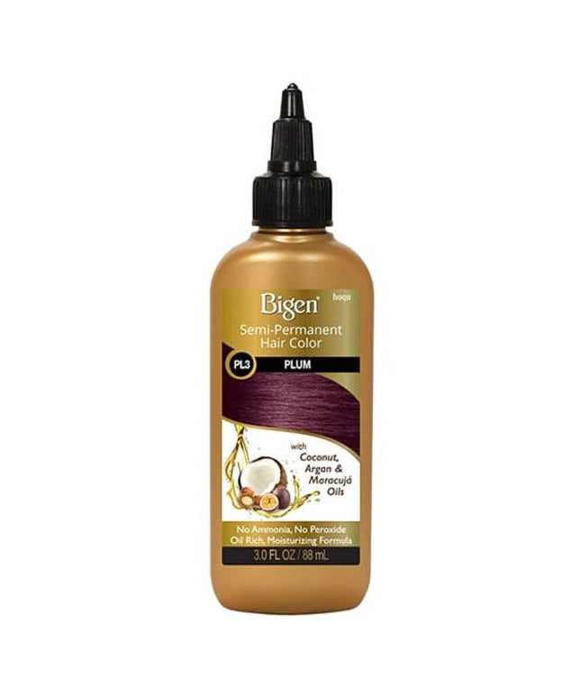 Bigen Semi Permanent Hair Color PL3 Plum 3 Oz