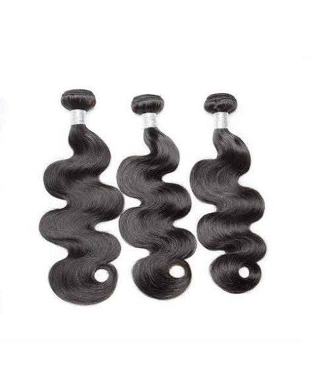 9A Virgin Hair Natural Color Body Wave Bundles 100% Human Hair