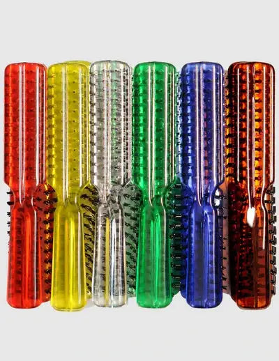 Eden Clear Large Plastic Hair Brush / Assort
