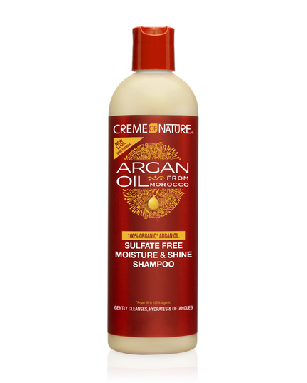 Creme of Nature Argan Oil Sulfate-Free Moisture & Shine Shampoo 12oz