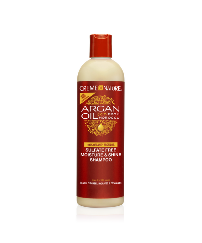 Creme of Nature Argan Oil Sulfate-Free Moisture & Shine Shampoo 12oz