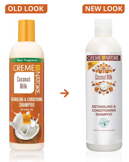 Creme of Nature Coconut Milk Detangling & Conditioning Shampoo 12oz