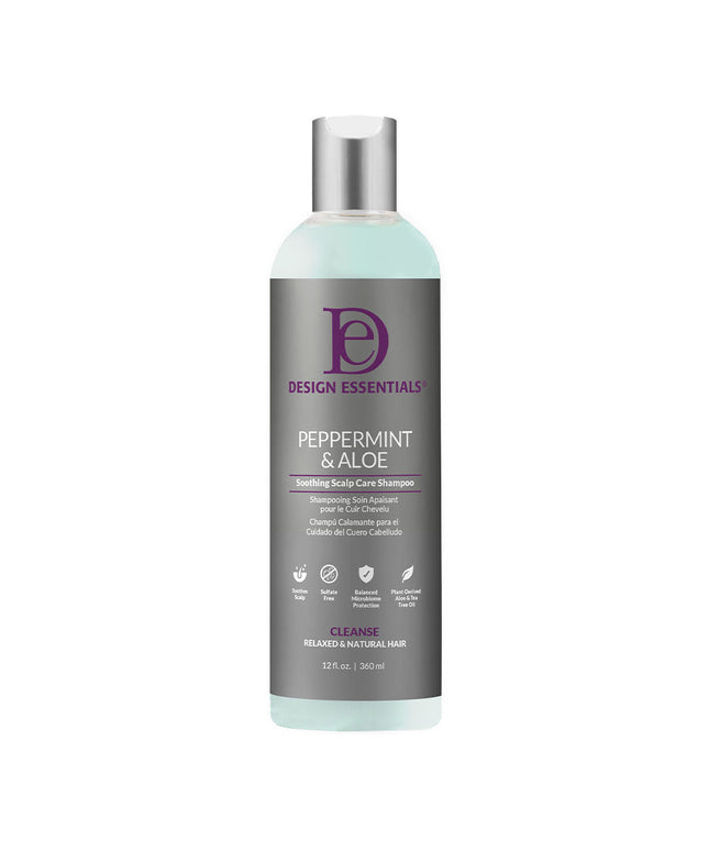 Design Essentials Peppermint & Aloe Shampoo 12oz