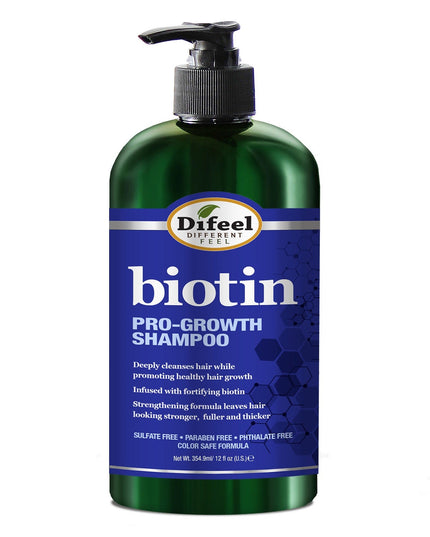 Difeel Biotin Pro-Growth Shampoo 12oz