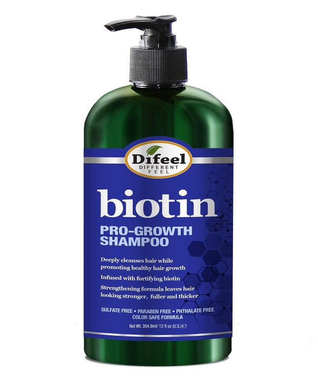 Difeel Biotin Pro-Growth Shampoo 12oz