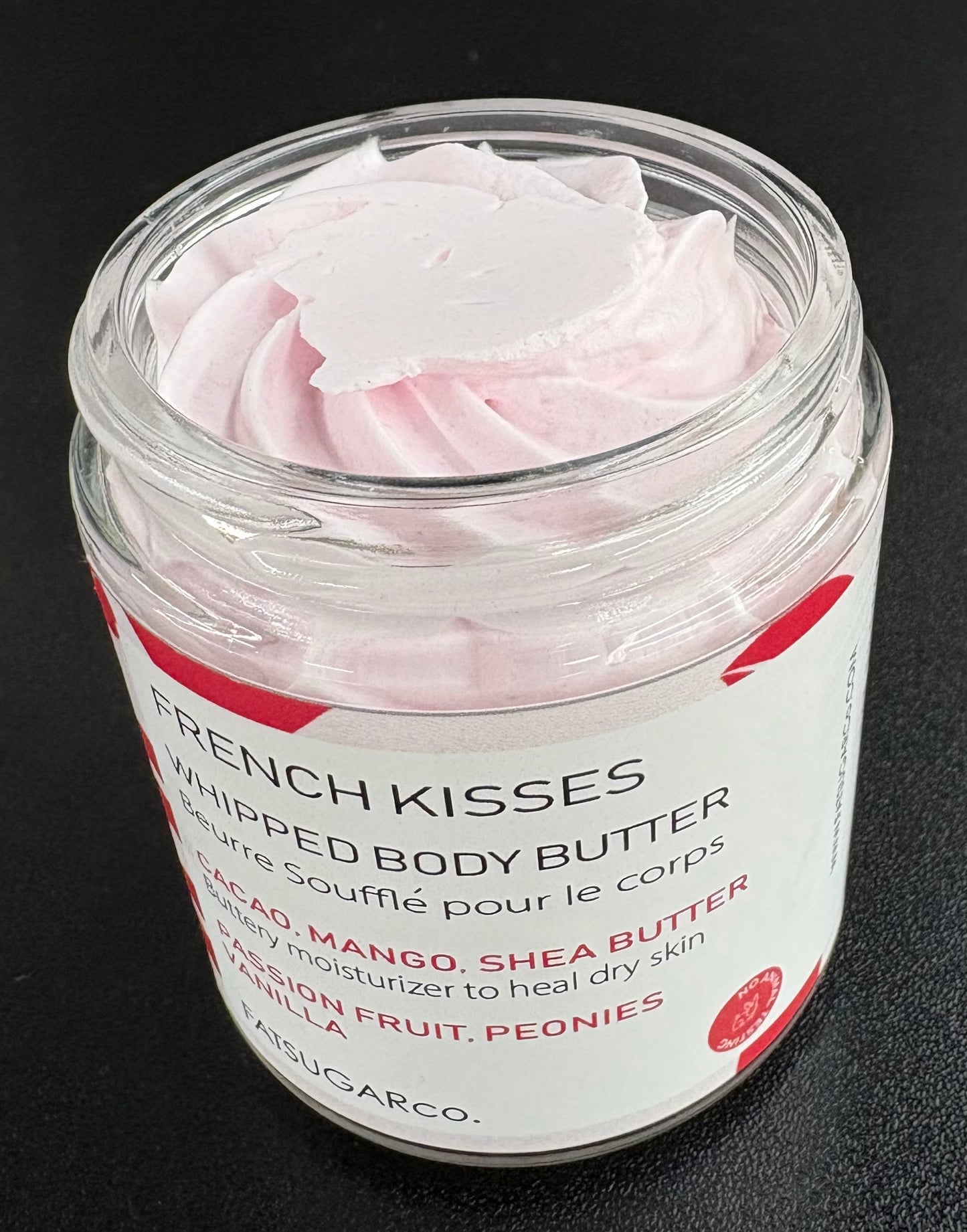Fatsugar Co- French Kisses Whipped Body Butter 4oz