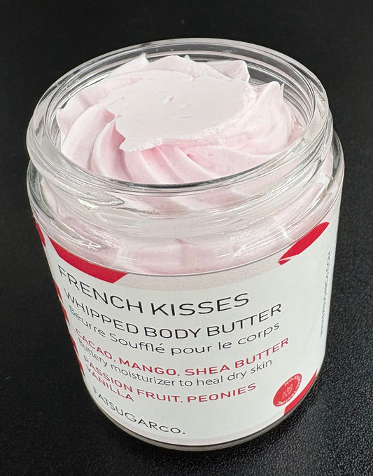 Fatsugar Co- French Kisses Whipped Body Butter 4oz