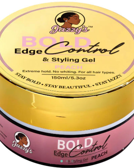 Jazzy's- Bold Edge Control- Peach 5.30z