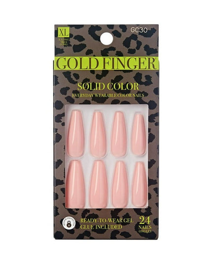 Kiss GF Solid Color Nails