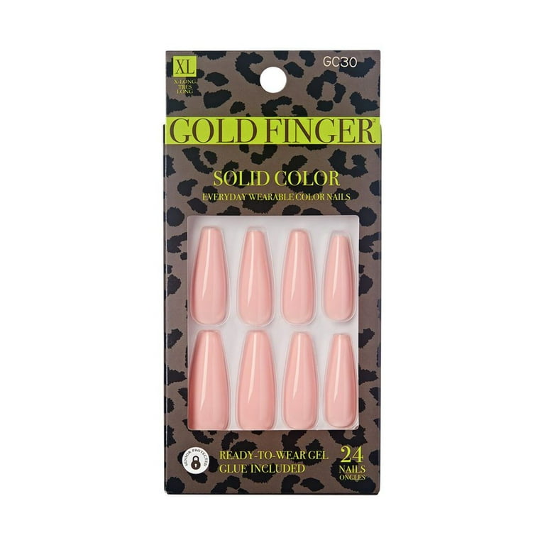 Kiss GF Solid Color Nails