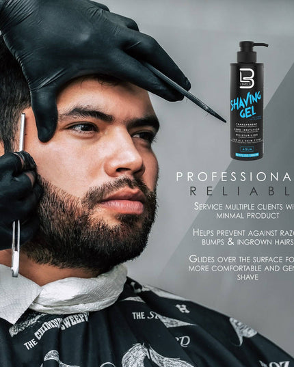 Level 3- Shaving Gel/ Aqua 500ml