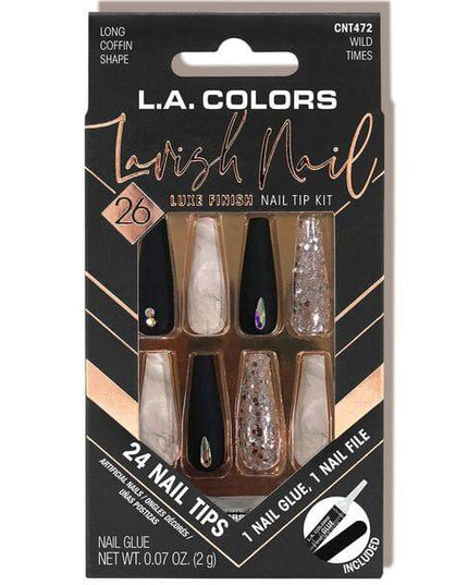 LA Colors Lavish Luxe Finish Nail Tip Kit #CNT468 - Better Times