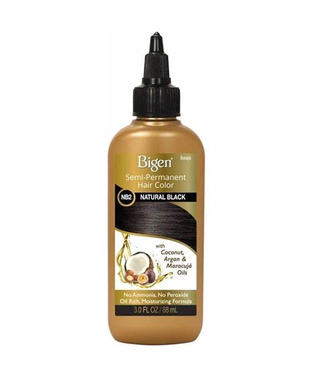 Bigen Semi Permanent Hair Color NB2 Natural Black 3 OzNB2