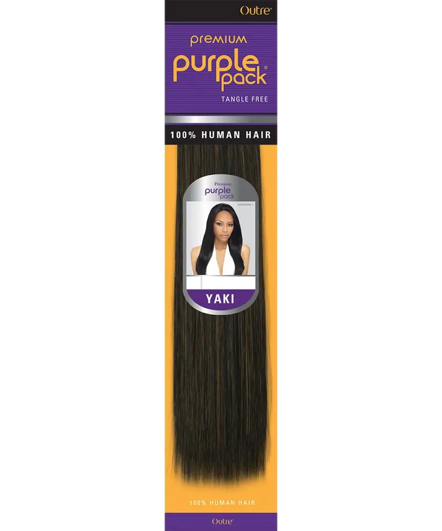 Purple Pack- 100% Human Hair 10 Inch