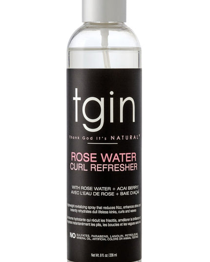Tgin Rose Water Curl Refresher 8oz