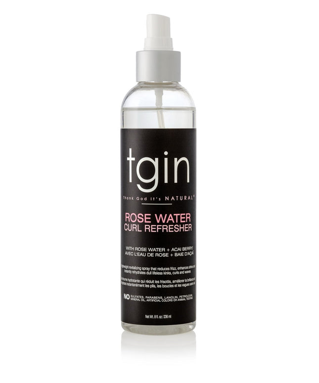 Tgin Rose Water Curl Refresher 8oz