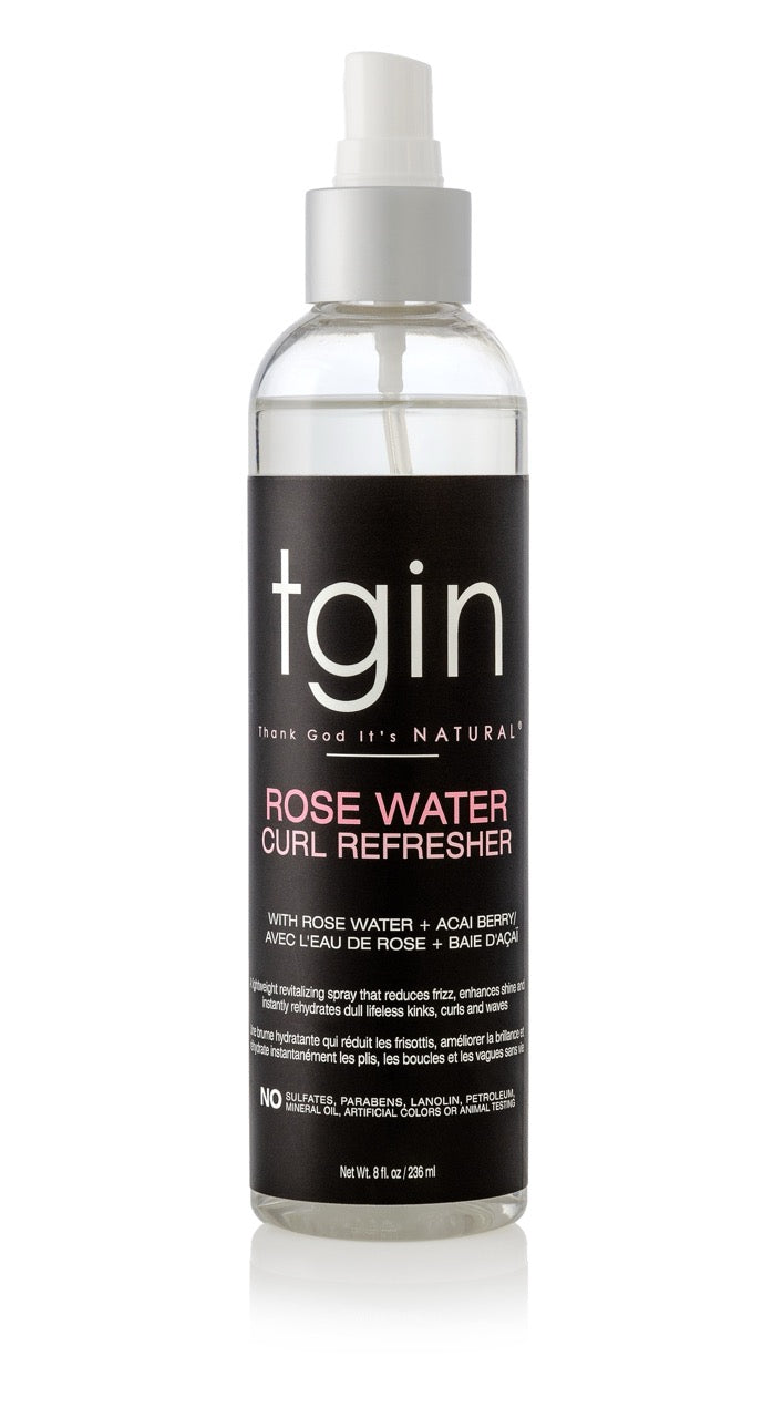 Tgin Rose Water Curl Refresher 8oz