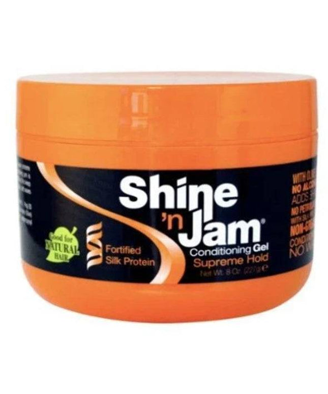 Ampro Shine n' Jam Conditioning Gel Supreme Hold - 4oz
