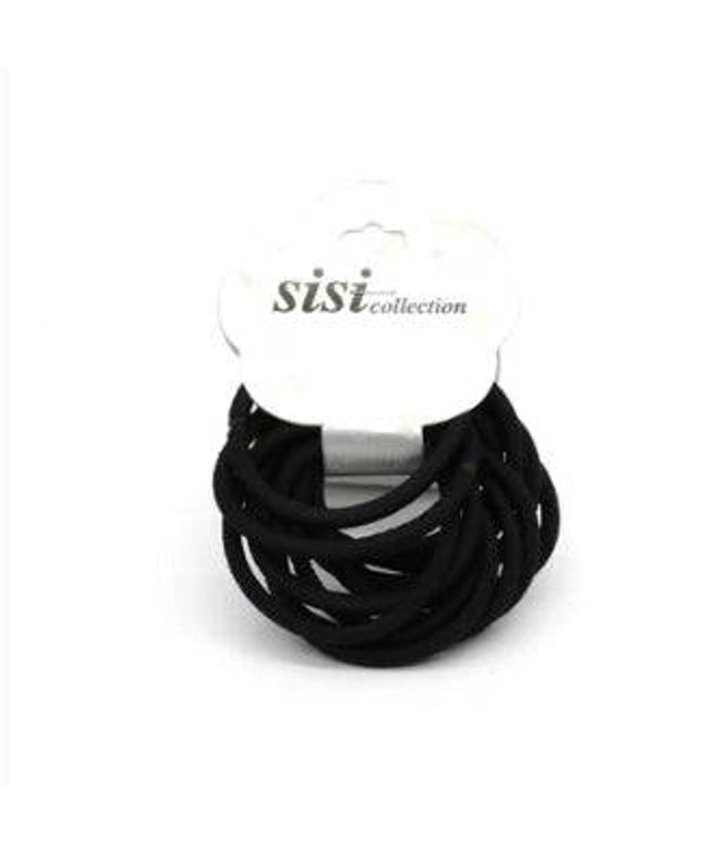 Black Elastic Hair Ties