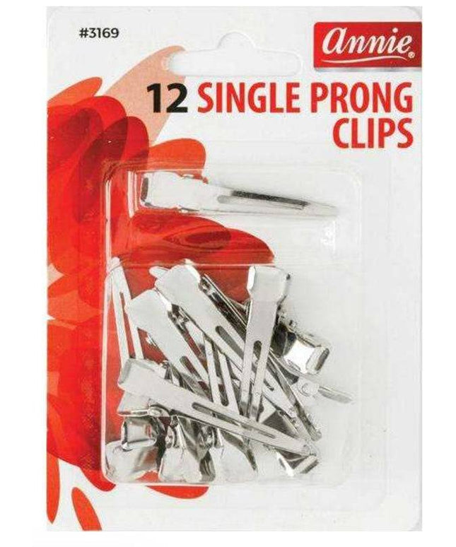 Annie 12Pc Single Prong Clips