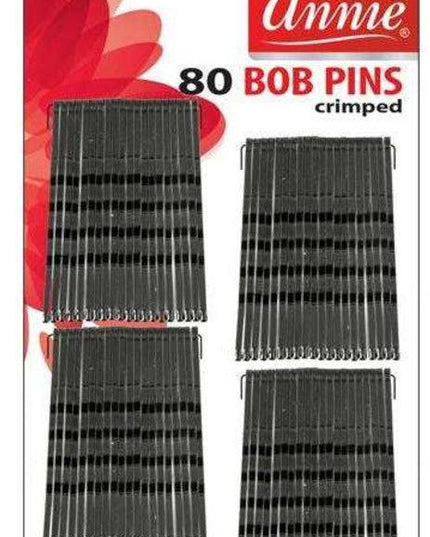 Annie 80 Bob Pins Crimped 2"