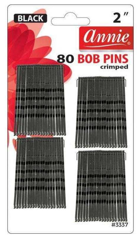 Annie 80 Bob Pins Crimped 2"