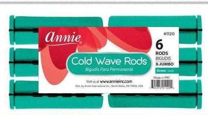 Annie Cold Wave Rods X-Jumbo 6Pc Green