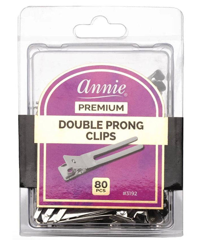 Annie Premium 80Pc Double Prong Clips