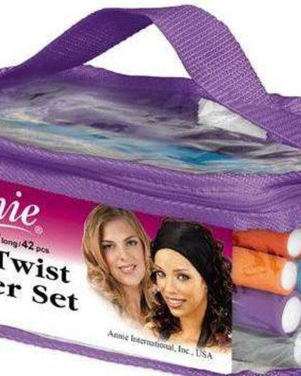 Annie Soft Twist Rollers Set (42pcs)