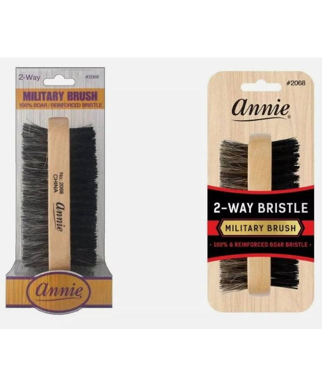 Annie Two Way Military Boar Bristle Brush Soft & Hard