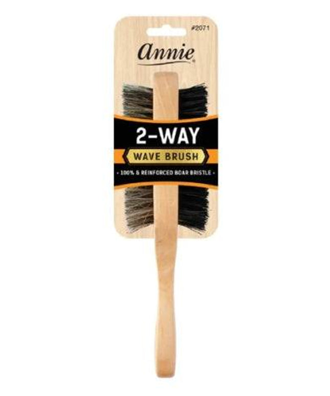 Annie Two Way Wave Boar Bristle Brush Soft & Hard
