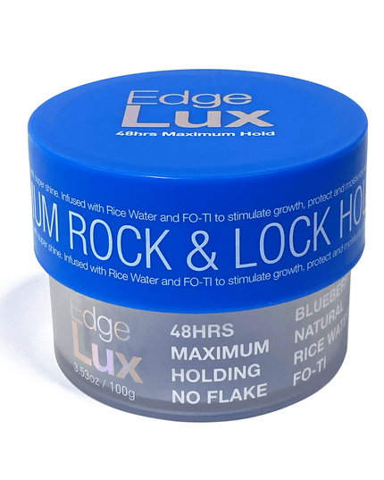 Edge Lux 48 Hour Max Hold Conditioning Hair Gel Tamer 3.53oz - Multiple Scents - Blueberry