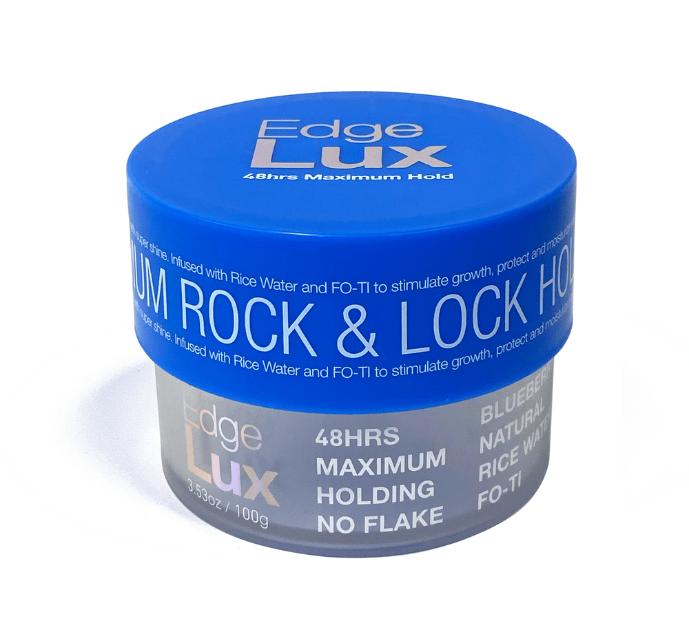 Edge Lux 48 Hour Max Hold Conditioning Hair Gel Tamer 3.53oz - Multiple Scents - Blueberry