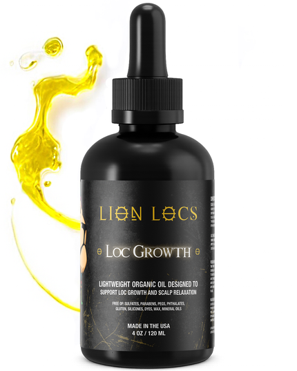 Lion Locs Loc Growth & Scalp Relaxation Oil - VEGAN