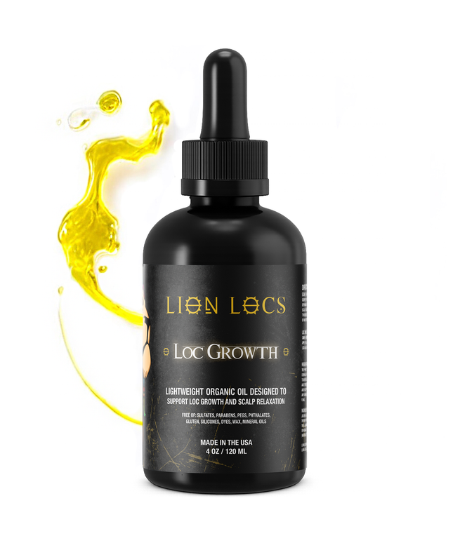 Lion Locs Loc Growth & Scalp Relaxation Oil - VEGAN