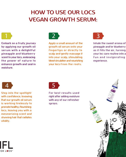 Locs Vegan Growth Serum